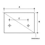 VETRO INTERNO TIPO SMEG 418X267x5 - VI5370
